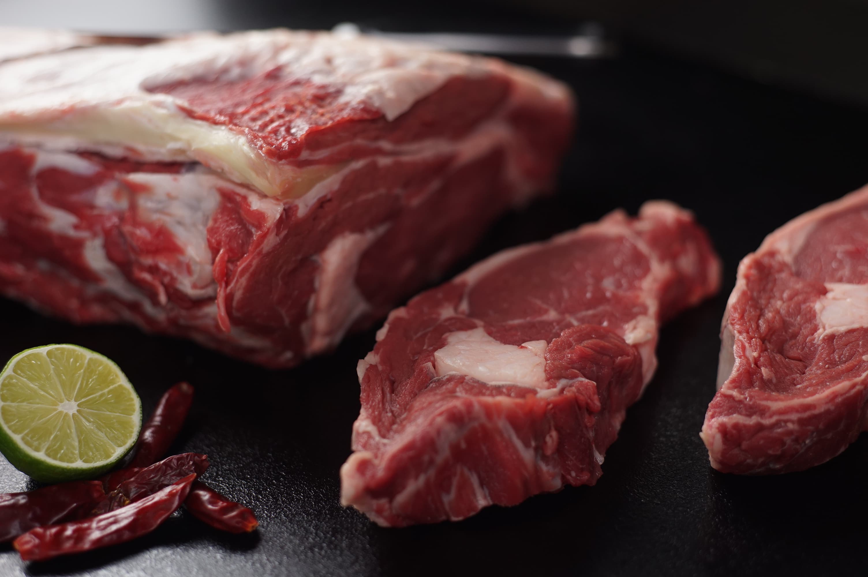 Kalve ribeye, entrecote